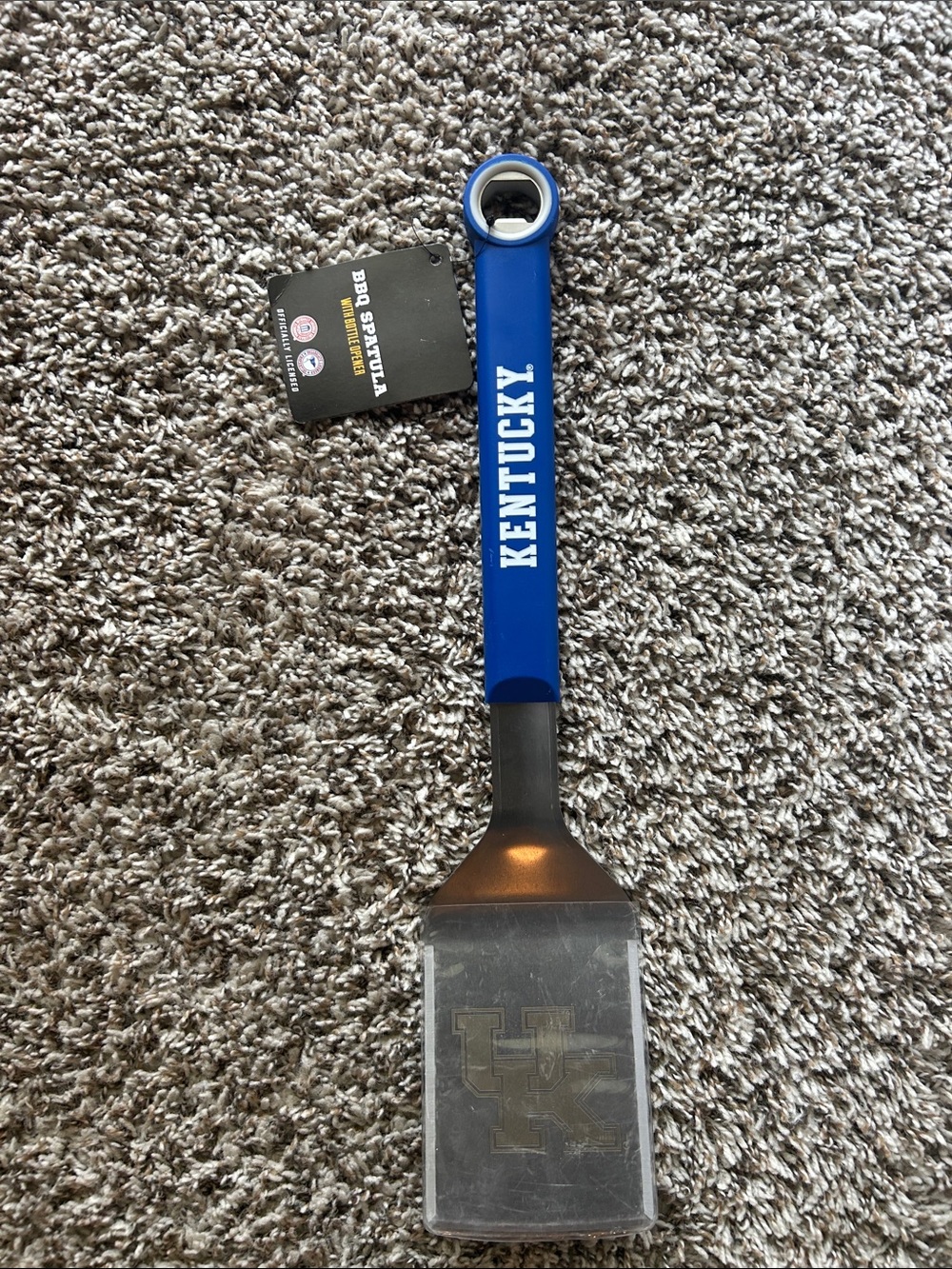 University of Kentucky Blue BBQ Spatula with Bottle Opener NWT